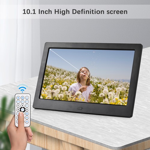 Andoer 10.1 Inch Digital Photo Frame Desktop Electronic Album w/Remote Control - Picture 3 of 10