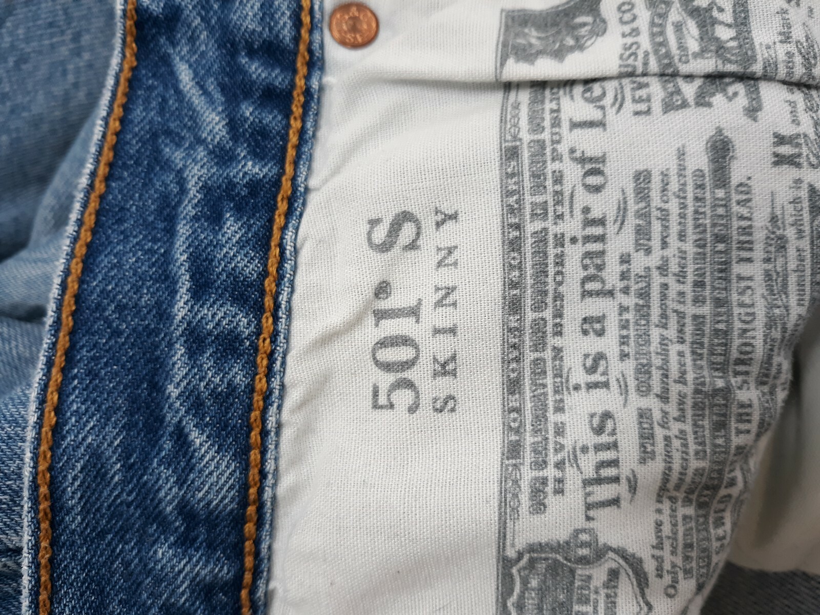 LEVI Premium Jeans 501 S Skinny