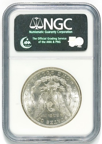 1882 S Morgan Dollar NGC MS-64 - Picture 4 of 4