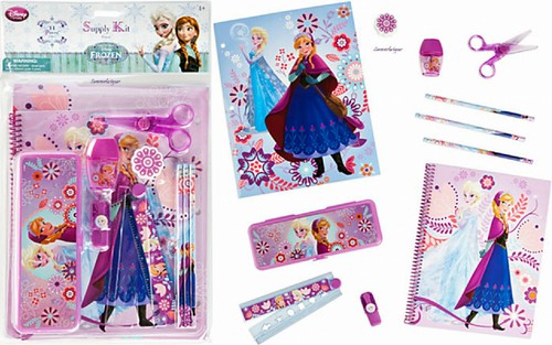 KIT DE SUMINISTROS DE PAPELERÍA ELSA AND ANNA ~TIENDA DISNEY~ "CONGELADO" ENVÍO GRATUITO - Imagen 3 de 3