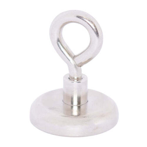 10x Super Magnetic EYELET Hooks 20mm 9kg | Hook Magnets Hang Christmas Light - Picture 3 of 3