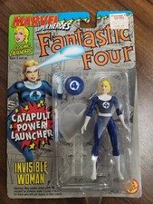 1994 Vintage Marvel Fantastic Four Invisible Woman Action Figure Toy Biz NEW