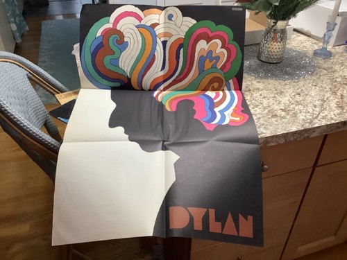 Póster de Milton Glaser de Bob Dylan con portada de álbum - Imagen 2 de 3