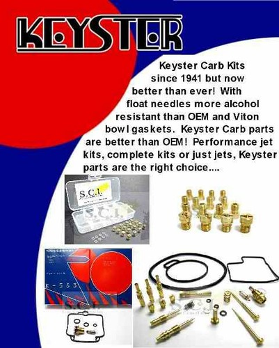YAMAHA XT350 1985 - 2000 KEYSTER TEIKEI CARBURETOR PERFORMANCE TUNING JET KIT - Picture 2 of 5