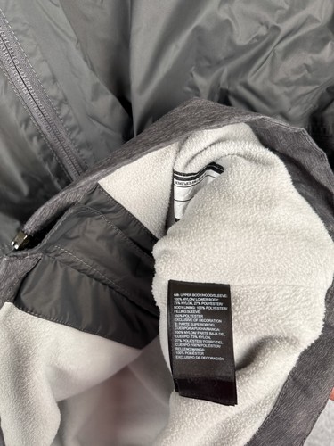 The North Face Jacket Boys Extra Large Gray DryVent Full Zip Hooded Fleece Lined - Picture 8 of 16