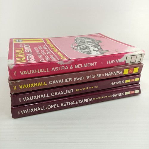 Haynes Vauxhall Cavalier Astra Zafira Owners Workshop Manual 4x Book Bundle - Picture 2 of 17
