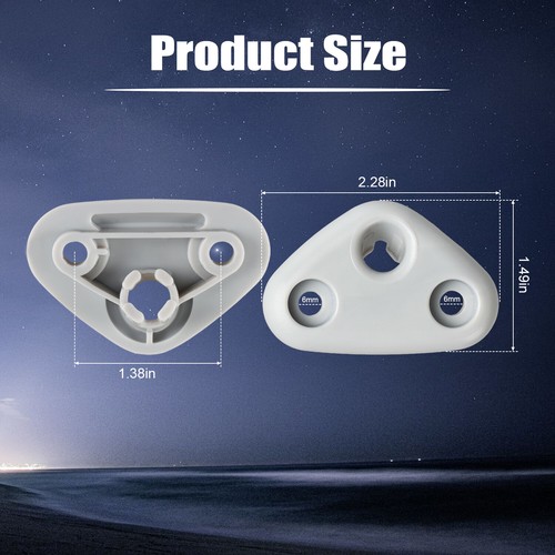 1PC Sun Visor Mount Clip Gray Passenger Side for 2008-2010 2012-2014 Subaru WRX - Picture 4 of 9