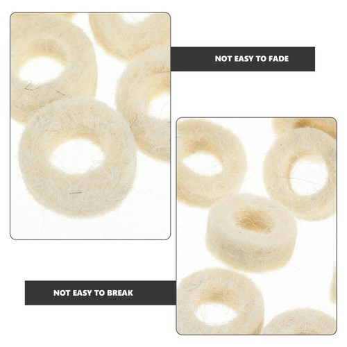 100 Pcs Produkte Bausatz Ölabsorbierende Wollfilzdichtung Filzunterlegscheiben - Bild 9 von 11