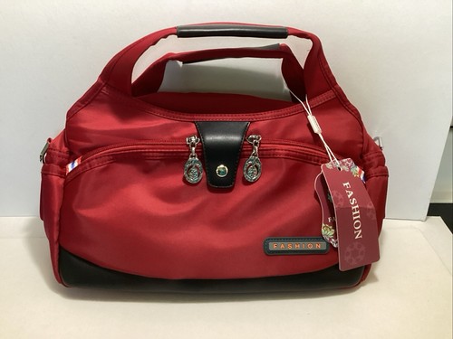 BOLSO DE MANO DE LONA CASUAL DE NEGOCIOS MARCA DE MODA CORREA BANDOLERA MULTICOMPARTIMENTOS - Imagen 2 de 14
