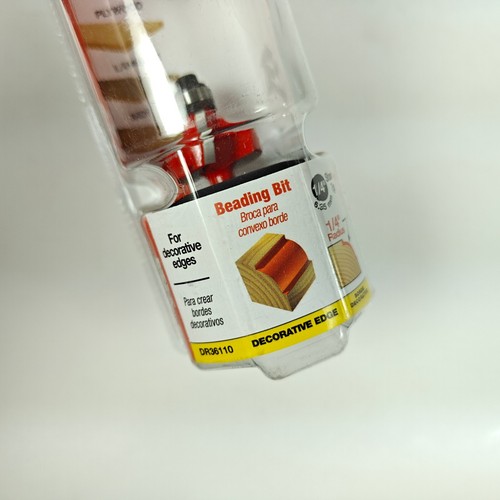 Diablo DR36110 Router Beading Bit 1/4" Radius, 1/4" Shank, Carbide Wood Tool - Picture 4 of 6