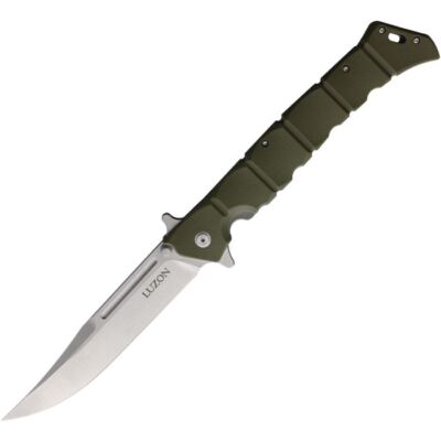 Cold Steel Large Luzon Linerlock OD Green Folding 8Cr13 Pocket Knife
