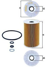 MAHLE ÖLFILTER KIA HYUNDAI OX351D