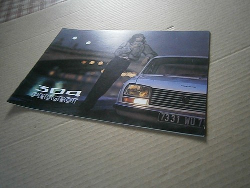 Catalogue  pub auto prospectus Peugeot 304 - Picture 3 of 9