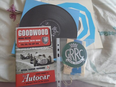Goodwood Revival Official Programme 2010 + tickets + entry list