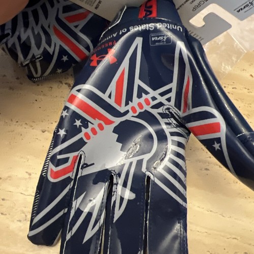 NEU Under Armour UA F8 Neuheit Limited Edition Fußballhandschuhe GlueGrip Herren L - Bild 5 von 5