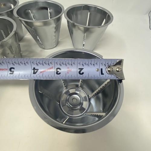 5 RIVAL Kitcheneer CONES ONLY Grind-O-Mat Meat Grinder Food Chopper Model 395 - Afbeelding 13 van 16