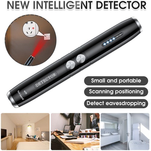Hidden Cam Pen Anti Spy Camera Detector Bug Gadget Wireless RF Signal Finder - Picture 2 of 16