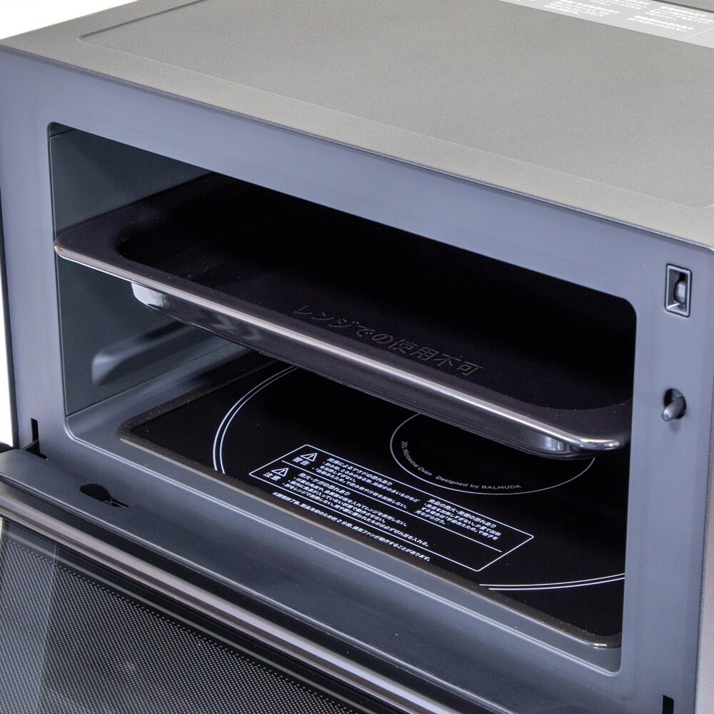 BALMUDA (BALMUDA) BALMUDA The Range Black K09A-BK Microwave Renji