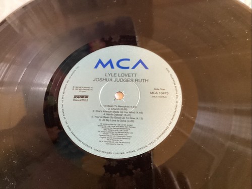 Lyle Lovett - Joshua Judges Ruth - UK 1992 LP - VG+/VG+ - Picture 8 of 8