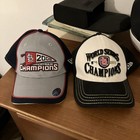 (2) Cardinals 2006 and 2011 World Series Hats — photo 1