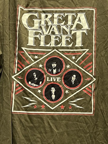 Greta Van Fleet T Shirt Size Large