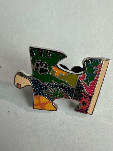 WDW Center Right Edge B4 Animal Kingdom Wandbild Puzzle Mystery 2023 Disney Pin E8