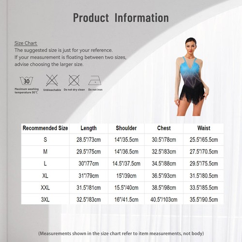 Womens Dresses Patchwork Dress Built-In Briefs Dancewear One Piece Glittery - Picture 10 of 83