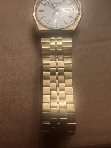 Vintage Herren Armbanduhr goldfarben Seiko Y563-8329 - Bild 6 von 11