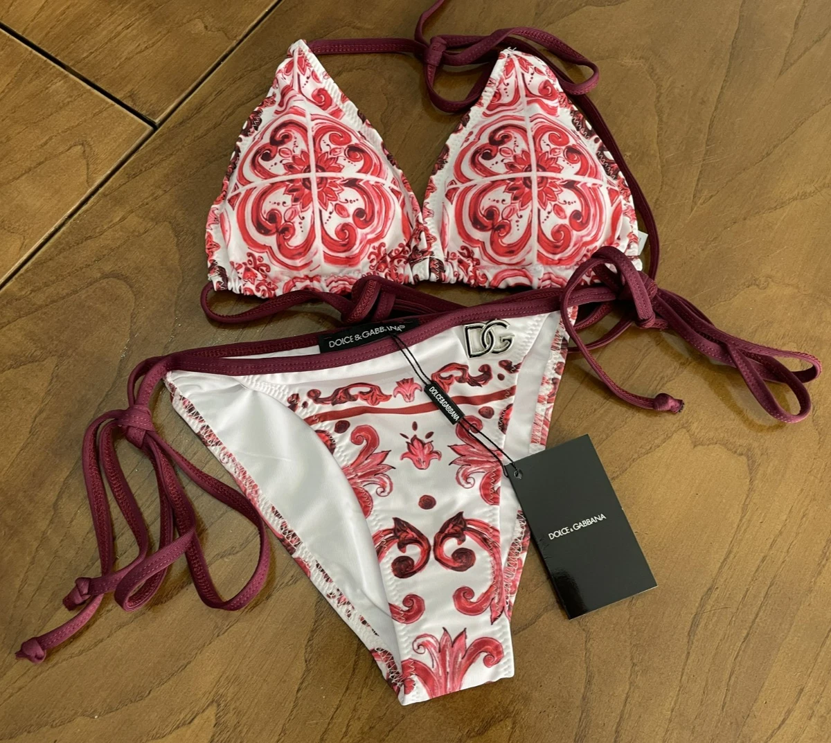 Dolce&Gabbana Bikini Swimwear for Women for sale | eBay