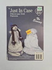 Just in Case Pattern #P66105 -  Indian Grandma Pillowcase Doll Patterns - Sealed