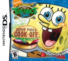 Spongebob: The Big One Beach Party Cook-Off For Nintendo DS DSi 3DS 2DS 1E