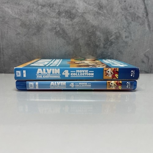 Alvin And The Chipmunks - 4 Movie Collection (Blu Ray, 4-Disc Set) w/Slipcover - Picture 5 of 10
