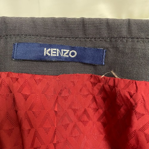 Kenzo Homme 100% Wolle Anzug 42R 34/32 Grau Designer Bequeme Passform - Bild 21 von 23