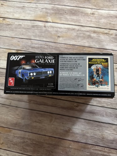AMT 1971 Ford Mustang Mach James Bond 007 Maßstab 1:25 Modellbausatz NEU - Bild 2 von 14