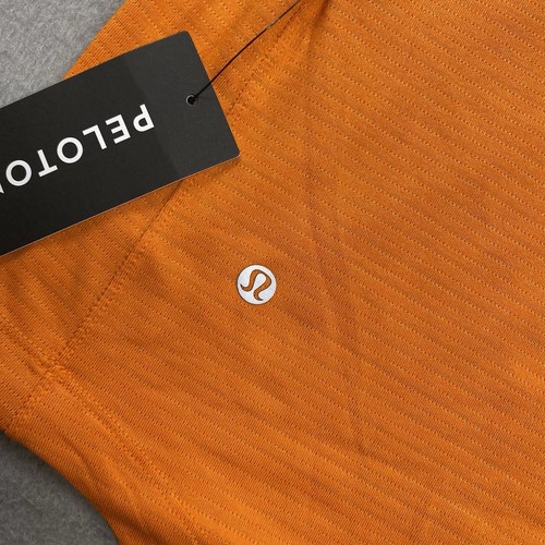 Lululemon x Peloton Shirt Mens XXL Orange License To Train Running Gym - Picture 8 of 13