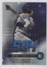 2019 Bowman Chrome Stat Tracker Brock Deatherage #ST-BD mp7