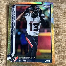Topps 2024 Chrome Christian Kirk #117 Houston Texans Football Card /50