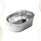  Kreative Edelstahl Pommes Eimer Snacks im amerikanischen Stil Brathähnchen