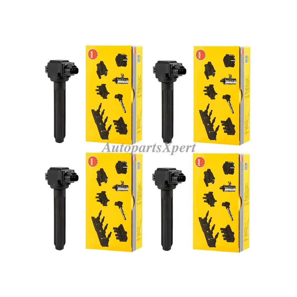 4 bobinas de encendido OEM NGK 1832A062 para Mitsubishi Outlander 2014-2019 2,4 L Foto 3 de 4