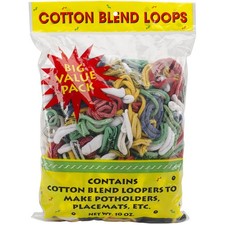 Wool Novelty Cotton Blend Weaving Loops 10oz-Assorted - 704