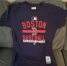 BOSTON RED SOX BASEBALL MLB AUTHENTIC COLLECTION TEE SHIRT MEDIUM NEW