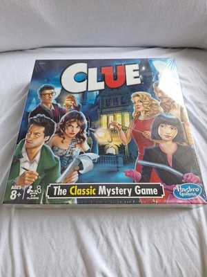 Hasbro Clue The Classic Mystery Board Game 2018 Version - Unopened, Never Used
