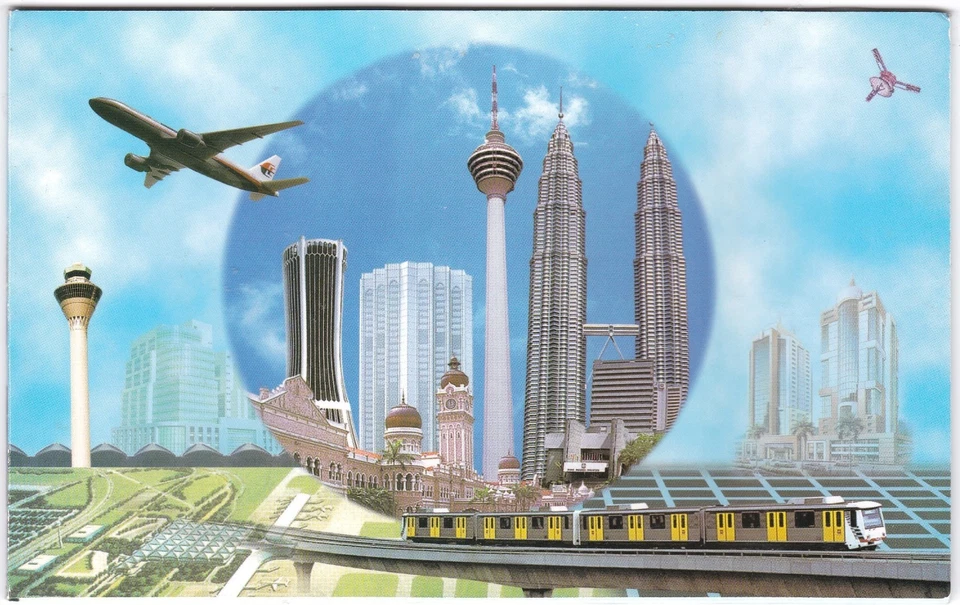 Mazuma *M5794 Malaysia 1998 SUKOM KL/98 024584 UNC With Folder - Image 4 of 4