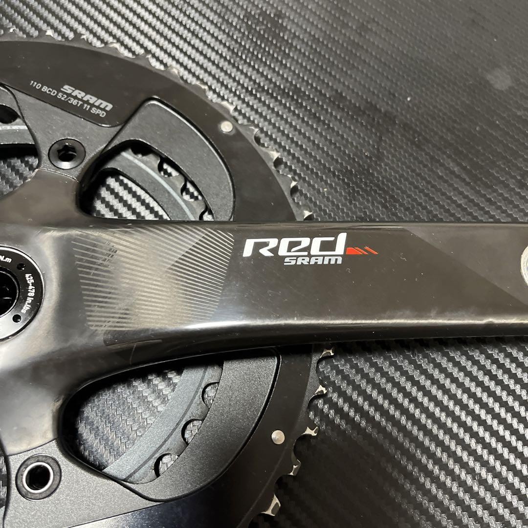 SRAM RED22 Carbon Crankset 52-36 170mm PF30 | eBay