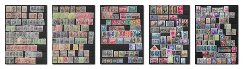 Romania 1893 onward used collection on 5 pages - Picture 1 of 6
