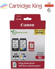 Canon PG-545XL / CL-546XL Original Ink Cartridges for PIXMA MG2550s