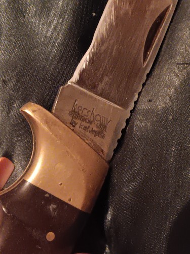 Vintage 1980s Kershaw 1050 Oregan USA Kai Japan Lockblade Pocket Knife - Picture 6 of 16
