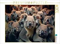 Calvendo Puzzle Many Koalas In One Picture | 1000 Pieces, Finished Size 25.2 × 1