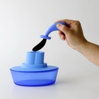 Alessi Ship Shape Butter Dish Container - Giovannoni Blue