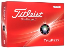New Titleist Golf 2024 TruFeel Golf Balls 1-Dozen White